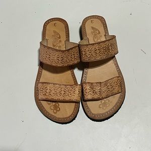 NWOT Leather Sandals from Mexico